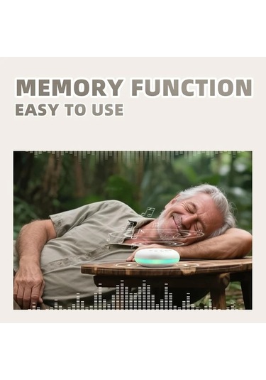 Elmpaly Mini Hoparlör, Usb Beyaz Gürültü Makinesi, 20 Yatıştırıcı Ses, Zamanlayıcı, Taşınabilir Müzik Çalar