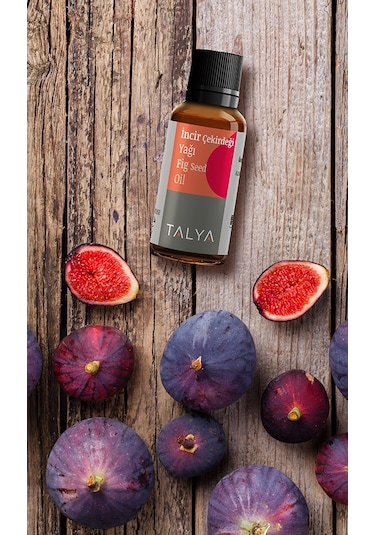 Talya Soğuk Sıkım %100 Saf ve Doğal  İncir Çekirdeği Yağı 20 ML