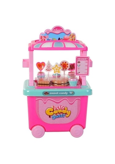 Seyyar Şekerci Arabası Candy Sweet 6058