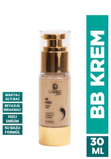 Liwec Derma BB Krem SPF50+ Medium 30 ML