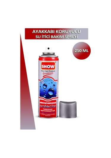Bağcık + Show Ayakkabı Koruyucu Ve Su İtici Bakım Spreyi 250 Ml Set