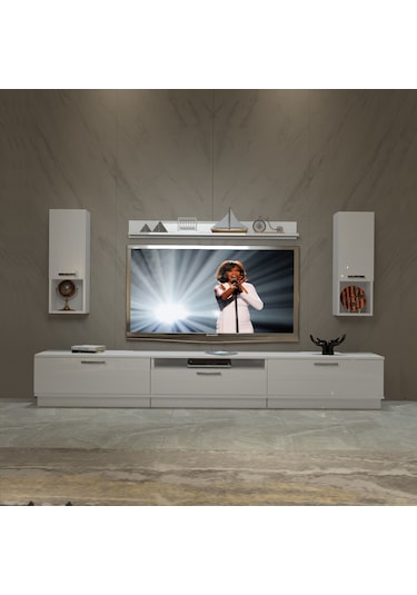 Decoraktiv Trendstyle 270da Mdf Tv Ünitesi Tv Sehpası Beyaz