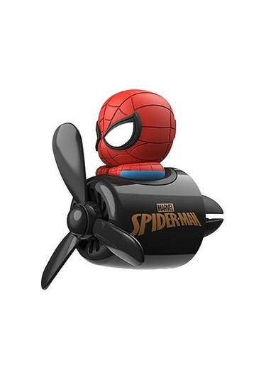 Snapbuy Oto Koku Kiti, Klimaya Takılan Pervane Tasarımıyla Sevimli Süs, 2 Çeşit Koku Dahil Örümcek Adam