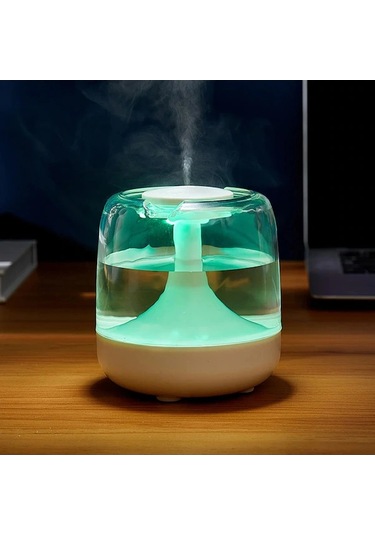 Novahub 650 Ml Usb Taşınabilir Hava Nemlendirici Aromaterapi Gece Lambası Jb650-bs Çok Renkli