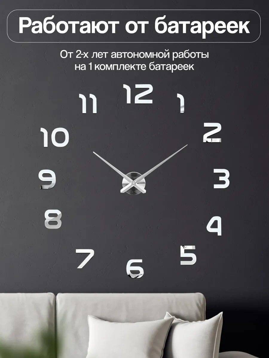 Casy Market Mutfak İçin Dekoratif Rakamlı Duvar Saati 257017912 Beyaz