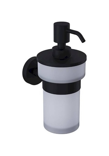 Bocchi Piave Sıvı Sabunluk Mat - Siyah