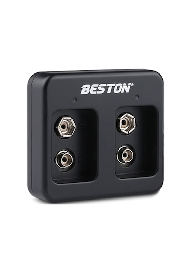 Beston M7005 Siyah 2 x 9V Pil Şarj Cihazı