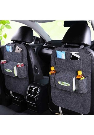 Ulzyvf Pratik Araç Koltuğu Düzenleyici - Çok Fonksiyonlu Askılı Felt Depo Çantası