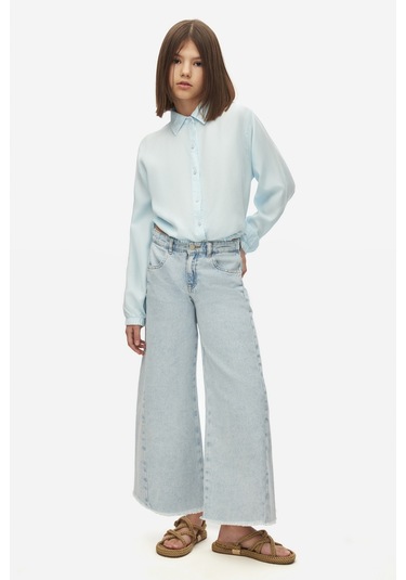 Nk Kids 38809 Kız Çocuk Mavi Angel Gömlek Mavi