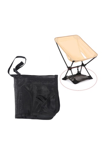 Dolıty Sandalyesiz Çökmeyi Önleyici Mat Katlanır Kamp Siyah Çok Renkli