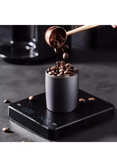 Xuweiwei Siyah Ck2150 Yüksek Hassasiyetli Dijital Mutfak Tartısı Lcd Ekran Otomatik Kapanma 6.61lb 0.1g Pil İle Çalışır Siyah