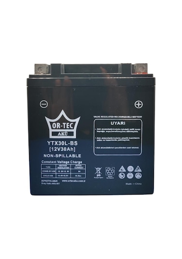 Ortec 12v 30ah Ytx30 Motosiklet - Atv Aküsü