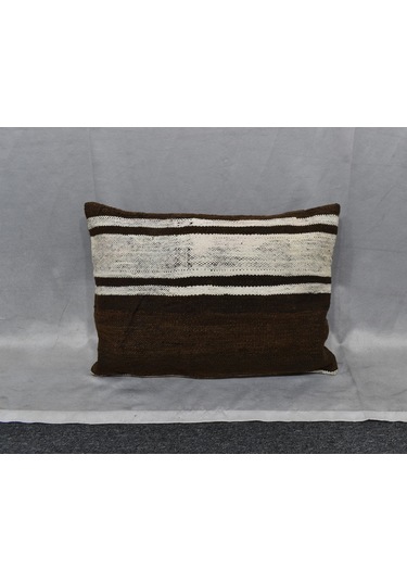 Zehra Abla Halı Yeni El Dokuma Dekoratif Kilim Kırlent Yastık Kılıfı 6700 Çok Renkli