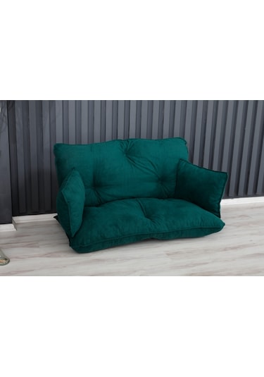 Colormix Moscowa, Yer Minderi, Bahçe Minderi, Balkon Minderi, Minder, 4 Parça Minder, Yeşil Minder Haki