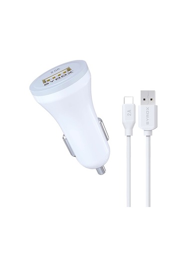 Syrox C44T Araç Şarj Aleti ve Type-C Kablo Set 5V 2.0A
