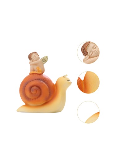 Suntek Bahçe Küçük Hayvan Figürü 5,5x3x6cm-salyangoz