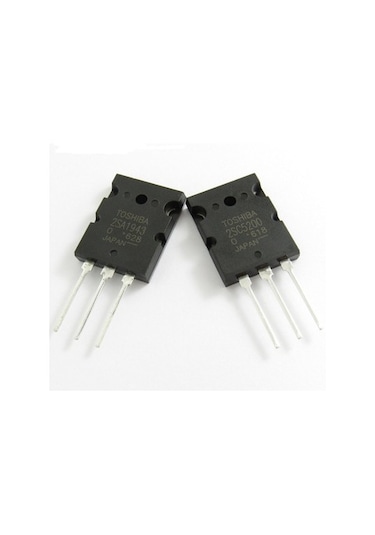 2 Sa 1943 2 Sc 5200 Toshiba Transistör 1 Takım