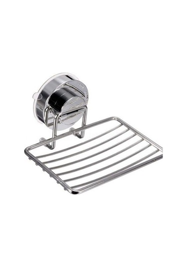 Pazly Üretici Toptan Basınçlı Yapışkan Depolama Rafı Mutfak Banyo Paslanmaz Çelik Sabun Rafı Sabunluk Damla Nakliye Çift Katmanlı Gümüş Gümüş