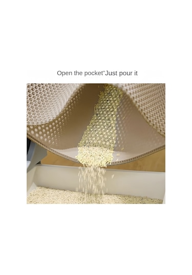 Jl Büyük Boy Kedi Kumu Matı Eva Çift Katmanlı Su Geçirmez Kedi