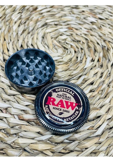 Raw Marka Metal 2Parça TutunÖğütücü Grinder //45mm