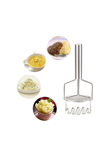 Mutfak Depolama Aksesuarı Manuel Patates Ezici, Paslanmaz Çelik Patates Ezici, Mutfak Patates Ezici, Profesyonel Patates Presi, Sebze Patates Ezici