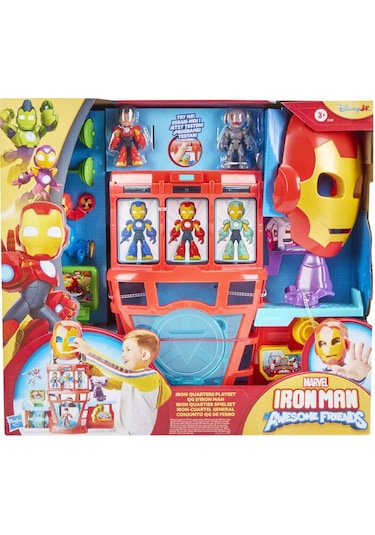 Sesli Ve Işıklı Marvel Iron Man Ve Arkadaşları Oyun Seti Cicciobello