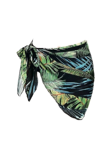 Elegancehome Leafs Pareo Çok Renkli