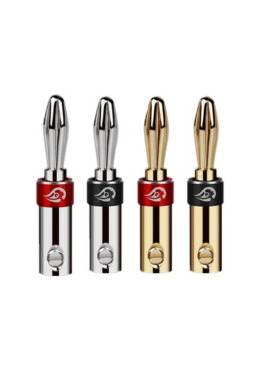 Adet Ses Muz Fişi Konnektörü Ses Jakı Muz Hoparlör Terminali