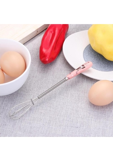 Soulader N11 Özel Çok Amaçlı Paslanmaz Çelik Manuel Yumurta Çırpıcı Mutfak Gereci El Tipi Yumurta Karıştırıcı Döner Mekanizmalı Pratik Çırpma Aleti Diğer