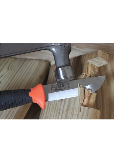 Bahco Profesyonel Yarma Ve Parçalama Kamp Bıçağı 2449 Siyah - Turuncu