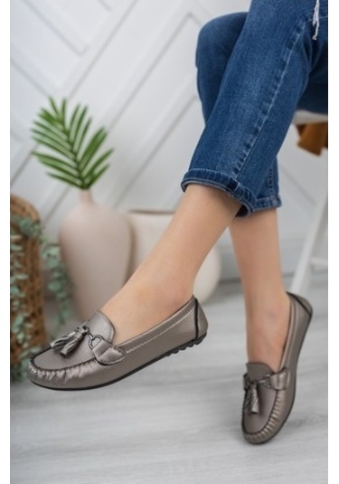 Khayt Tassel Casual Günlük Kadın Babet Ayakkabı