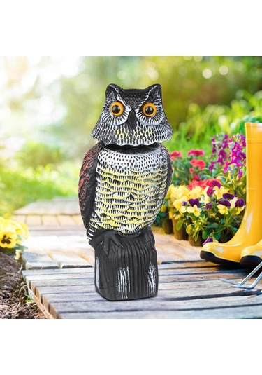 Suntek Magideal Bahçe Dekorasyon Gerçekçi Doğal Baykuş