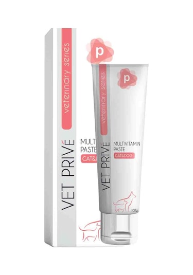 Vet Prive Multivitamin Kediler ve Köpekler İçin Malt 100 G