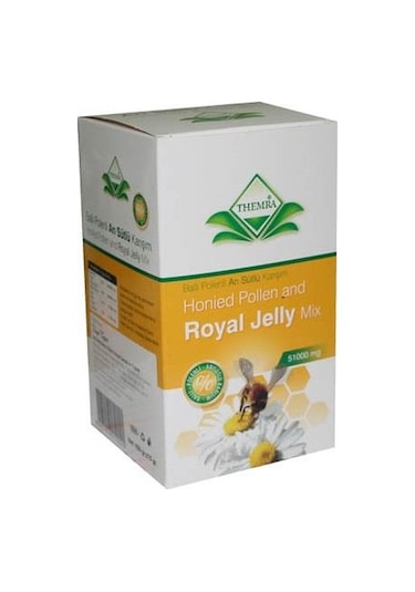 Themra 51000 MG Ballı Polenli Arı Sütlü Karışım 450 G