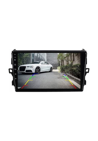 Toyota Auris Araç Multimedya Android Ekran Carplay Navigasyon Double Teyp 2+32 9" 07-12 Black Cadence