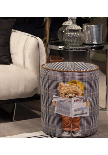 Gazeteci Teddy Puf Kumaşı Süettir. Uluslararası Solmama Sertifikasına Sahiptir. Çok Renkli