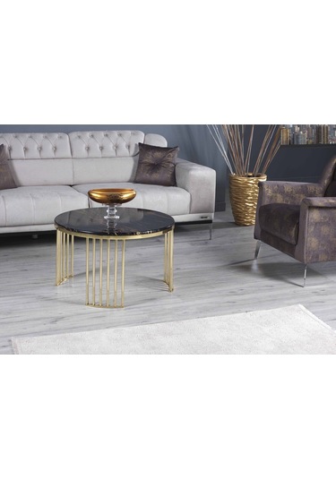 Orta Sehpa Demonte Premium Gold Altın