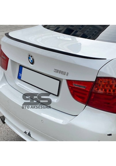 Bmw E90 316 318 320 325 330 Bagaj Üstü Spoiler Piano Black