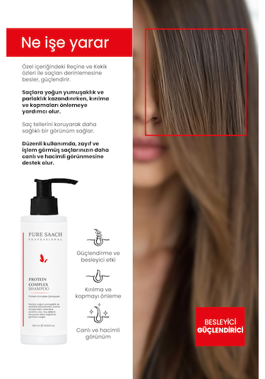 Pure Saach Professional Protein Complex Shampoo 400 ML