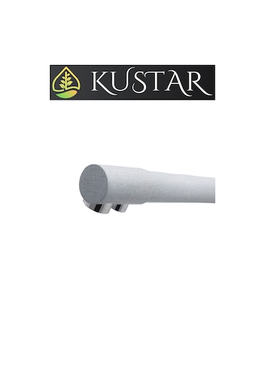 Kustar Gri Granit Kaplama 3 Yollu Arıtma Çıkışlı Mutfak Eviye Bataryası