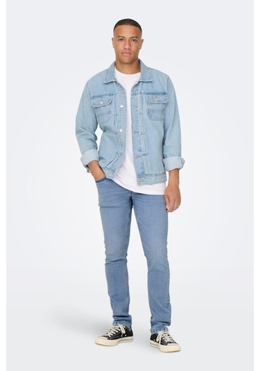 Onsloom Slım 7899 Ey Box Jeans Açık Mavi Açık Mavi