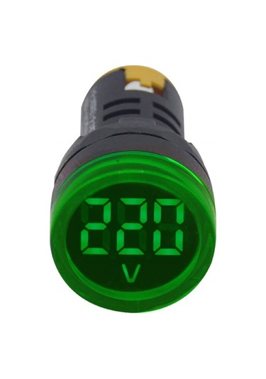 Gwest Ad116-22dsv-yş ,24v..550v Yeşil M22 Voltmetre