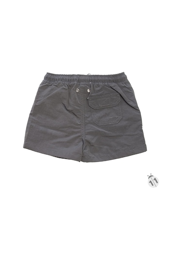 Fiji Beachwear Gri Çocuk Şort Mayo Gri