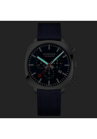 Mondaıne Grand Cushıon Msl.41440.ld.set Erkek Kol Saati Gümüş