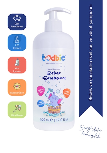 Todbie Bebek Şampuanı 500 ML x 4