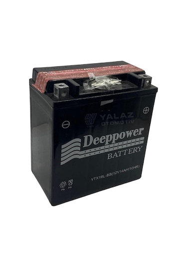 Deeppower 12v 14 Ah Motosiklet Aküsü 230 A En 150 87 163 - 12 Volt