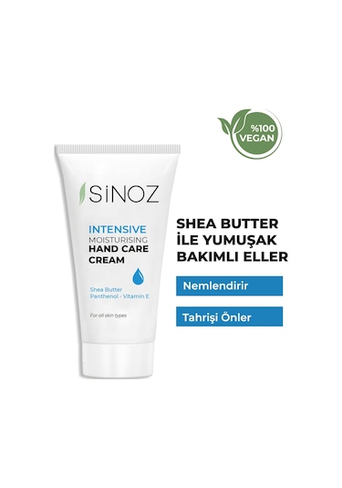 Sinoz Yoğun Nemlendirici El Bakım Kremi 50 ML