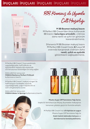 Mükemmel Kapatıcılık Sunan Çok Fonksiyonlu M Perfect Cover Bb Cream Ex Spf42 Pa+++ No.20 20ml