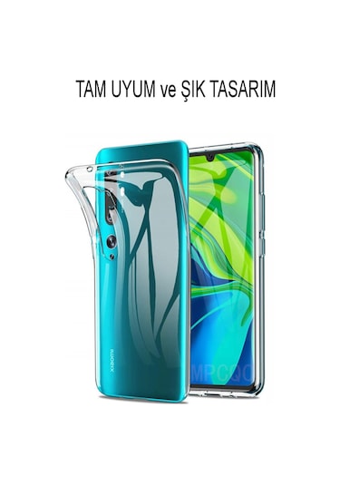 Xiaomi Mİ Max 3 Kılıf 1mm Şeffaf Silikon Kılıf