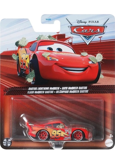 Cars Tekli Karakter Araçlar - Cactus Lightning Mcqueen